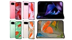 Das Pixel 9 Pro Fold landet vermutlich später als die anderen neuen Google-Phones. Neue Infos zur Verfügbarkeit, garniert mit garantiert unverschandelten Pressebildern. (Bildquelle: @MysteryLupin)