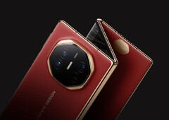 Das Huawei Mate XT faltet ein 10,2 Zoll Display ins Format eines herkömmlichen Smartphones. (Bildquelle: Huawei)