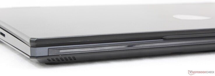 Vorderseite: Keine Anschlüsse