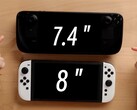 Die Nintendo Switch 2 soll ein größeres Display als das Steam Deck erhalten. (Bildquelle: XNZ, YouTube)