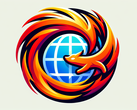 Künstlerische Darstellung des Firefox-Logos (Quelle: DALL-E 3-generiertes Bild)