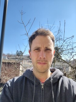 Selfie mit der 16-MPix-Frontkamera