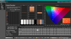 ColorChecker vor der Kalibrierung