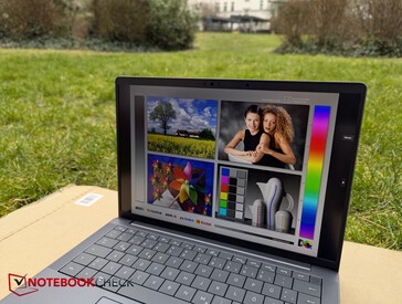 Im Freien, schräger Blick