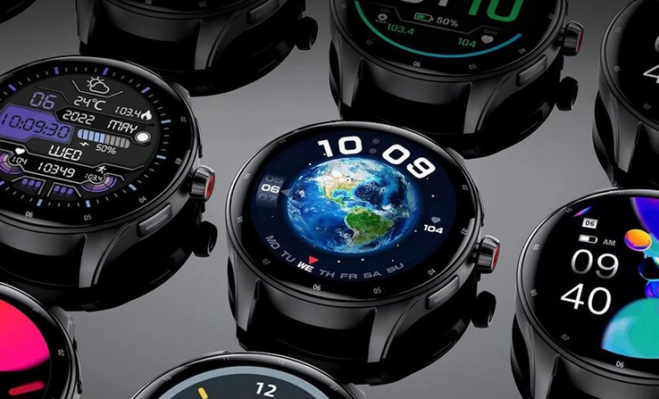 Verschiedene Watchfaces sind verfügbar