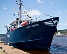 Ein Foto des Bootes "Blue Heron" (Bildquelle: Universität von Minnesota Duluth)