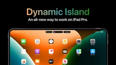Das Dynamic Island für iPadOS ist durchaus ernst gemeint, viele weitere Reaktionen aus dem Netz und von Samsung Mobile wirken eher spöttisch. (Bild: Parker Ortolani)
