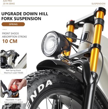 Scheinwerfer und Frontfederung erinnern an ein Motorrad (Bildquelle: Ceaya)