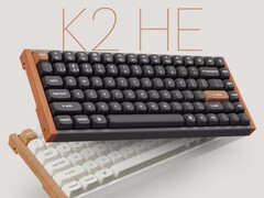 K2 HE: Neue Tastatur mit modernen Tastern (Bildquelle: Keychron)