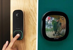 Die Videotürklingel von Ecobee kann sich mit dem smarten Thermostat des Herstellers verbinden. (Bild: Ecobee)