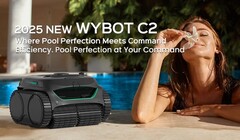 Die Poolroboter Wybot C2 und C2 Vision sind aktuell jeweils um 200 Euro reduziert. (Bildquelle: Geekbuying)
