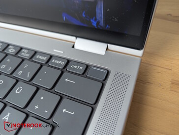 Power Button mit Fingerabdrucksensor