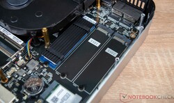 SSD und zwei weitere freie M.2-2280-Slots