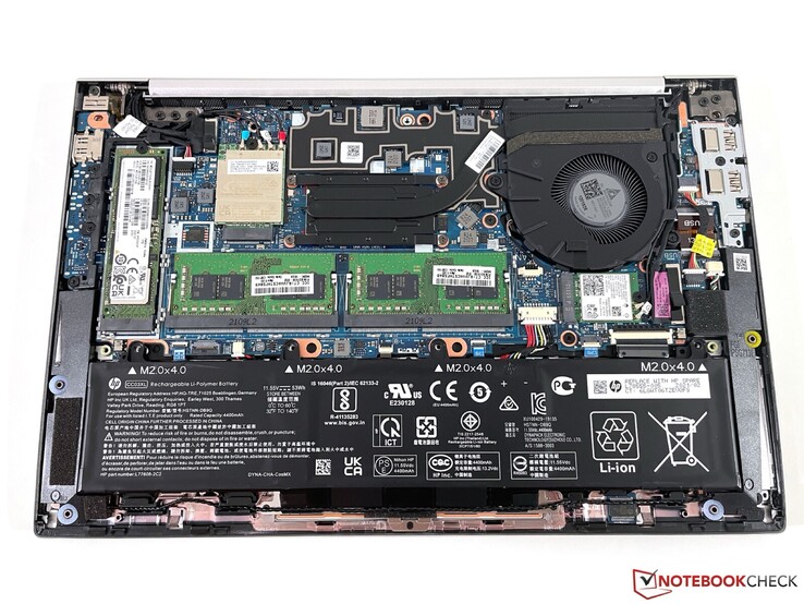 Der Arbeitsspeicher und die SSD können nach dem Kauf aufgerüstet werden.