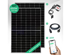 Steckerfertiges Balkonkraftwerk zur Erhöhung des Autarkiegrads (Bild: NEP, TW Solar, Talent King)