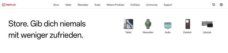 In Deutschland fehlen aktuell wieder alle Smartphones auf der OnePlus-Webseite.