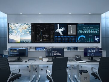 Die Nutzung etwa in einer Steuerzentrale ist möglich (Bildquelle: ViewSonic)