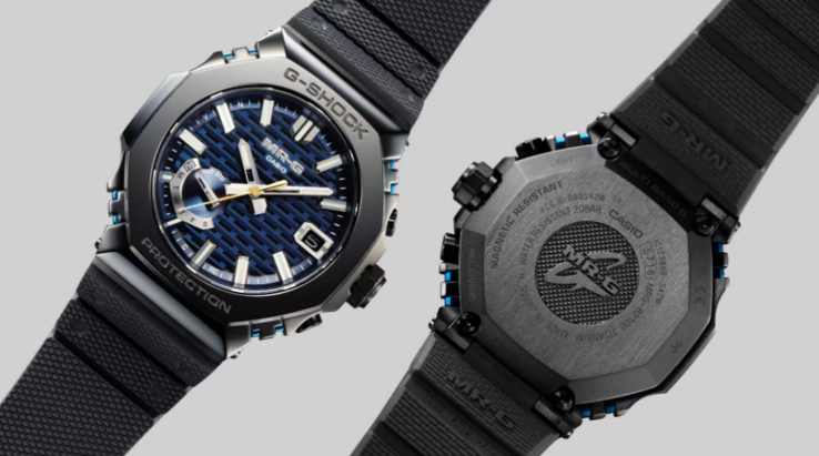 und die neue Casio G-Shock MRG-B2100R-2AJR. (Bildquelle: Great G-Shock World)