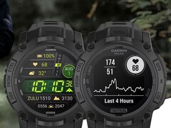 Die Garmin Instinct 3 Tactical Edition ist eine neue Smartwatch in zwei Versionen (Bildquelle: Garmin)