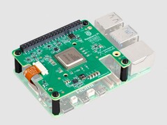 Ein neuer HAT verspricht eine hohe KI-Performance (Bildquelle: Raspberry Pi Foundation)