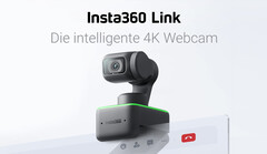 Insta360 Link: Hochwertige 4K-AI-Webcam mit 3-Achsen-Gimbal und Gestensteuerung vorgestellt.
