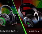 Razer Kraken Ultimate und Kraken X USB Gaming-Headsets.