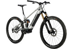 Das E-MTB Nicolai Saturn 16 MGU fährt mit beeindruckender Ausstattung vor. (Bild: Nicolai)