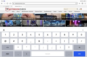 Test Huawei MatePad 12 X Notebookcheck