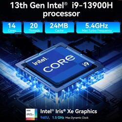 Intel Core i9-13900H (Quelle: Geekom)