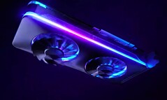 Die Intel Arc A580 könnte bald als Mittelklasse-Gaming-Grafikkarte starten. (Bild: Intel)