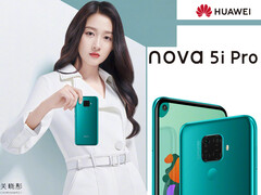 Huawei Nova 5i Pro (Mate 30 Lite): Chinesische Schauspielerin postet Selfies.
