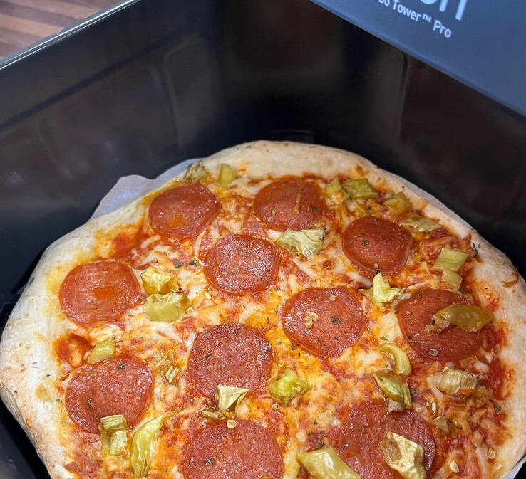 ...zur fertigen Pizza