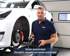 Meyle bietet eine solide Ersatzlösung für die serienmäßige Tesla-Federung. (Bildquelle: Meyle/YT)