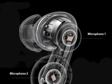 Zwei Mikrofone sind verbaut (Bildquelle: OnePlus)