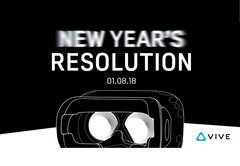 Am Montag dem 8. Januar dürfte HTC eine schärfere HTC Vive-Version vorstellen.