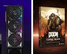Nvidia schenkt Käufern ausgewählter Grafikkarten eine Kopie von Doom: The Dark Ages. (Bildquelle: Asus / Bethesda)