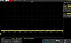 25 % Helligkeit: 360 Hz PWM