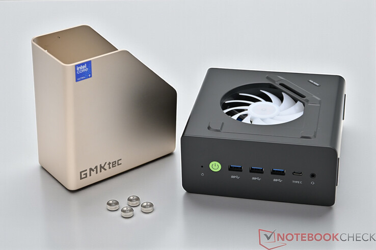 GMKtec EVO-T1 mit demontierter Metallabdeckung