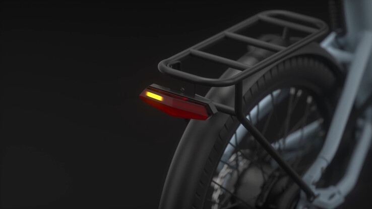 Auch ein Gepäckträger und Beleuchtung sind vorhanden (Bildquelle: ADO)