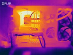 Der AMD Ryzen 9 3950X beim Stresstest.