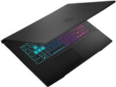 Großer 17-Zoll-Gamer MSI Katana 17 mit Intel Core i7-13620H und Geforce RTX 4060 samt 105-Watt-TGP bietet sehr gute Tastatur aber geringe Akkulaufzeit (Bildquelle: MSI)