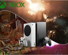 Die kommenden Xbox-Exklusivtitel Gears of War E-Day und Clockwork Revolution mit Xbox-Series-Konsolen und Logo