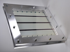 Erzeugt erst er Strom und gleich darauf reinen Wasserstoff: ein Tandem-PEC-Reaktor. (Bildquelle: Fraunhofer IKTS)