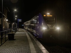 Ein Mireo Plus H auf der Heidekrautbahn. (Bildquelle: Sebastian Bohne/NEB)