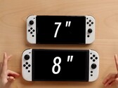 Die Nintendo Switch 2 soll ein deutlich größeres Display erhalten. (Bildquelle: XNZ, YouTube)