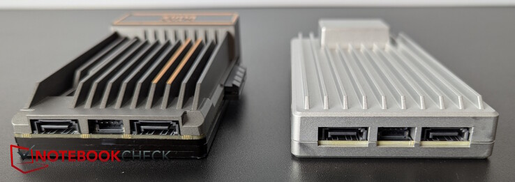 Flachere Kühlrippen beim neuen Modell