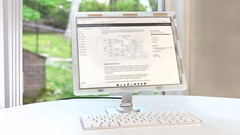 Der 13,3-Zoll-Papiermonitor von Modos hat eine Bildwiederholfrequenz von 60 Hz, mit der dieses E-Ink-Display Videos flüssig wiedergeben kann (Bild: Modos).