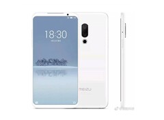 So in etwa dürfte das Meizu 16 mit Fingerabdrucksensor im Display letztlich aussehen (Bild: Weibo)