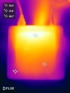 Geekom Mini IT13 2025 Edition beim Stresstest (Oberseite)