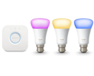 Die Philips Hue Bridge (im Bild) wird auf die Firmware-Version 1972076030 aktualisiert. (Bildquelle: Philips Hue)